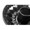 Berretti torto forma su rankove Juoda Nelipni 25,5 cm