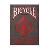 Bicycle Rider Back Metal Luxe Žaidimų Kortos (Raudonos)