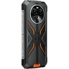 Blackview Rugged BV8100 6,5 colio FHD+ IPS 1080*2400 120Hz Gorilla Glass 5, MT6789 8/256GB 32MP; Galinis 50MP/13MP/VGA 8800mAh, 45W greitas įkrovimas NFC, IP68 & IP69K & MIL-STD-810H, Android 14 Oranžinis