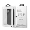 BMW Dėklas hardcase BMHCI61PEBOBK iPhone Xr juoda Signature Perforated