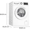 Skalbimo mašina BOSCH WGG244Z0PL
