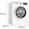 Skalbimo mašina BOSCH WUU28T10PL