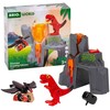 BRIO – aktyvus ugnikalnis su dinozaurais – (36092)