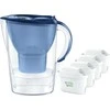 Brita Marella XL jug + 4 Maxtra cartridges mėlynas