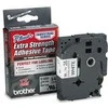 Brother | TZe-S241 Strong Adhesive Laminated Tape | Juodas on Baltas | TZe | 8 m | 1.8 cm