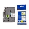 Brother | TZ-S231 Strong Adhesive Laminated Tape | Juodas on Baltas | TZe | 8 m | 1.2 cm