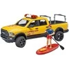 BRUDER gelbėtojų automobilis RAM 2500 su priedais 02506