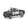 Bruder – policijos avinas su policininku ir šviesos ir garso moduliu (02505)