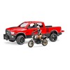 Bruder – RAM 2500 Power Wagon su Scrambler Ducati Desert Sled &amp; Driver (02502)