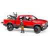 Bruder – RAM 2500 Power Wagon su Scrambler Ducati Desert Sled &amp; Driver (02502)