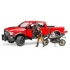Bruder – RAM 2500 Power Wagon su Scrambler Ducati Desert Sled & Driver (02502)