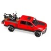 Bruder – RAM 2500 Power Wagon su Scrambler Ducati Desert Sled & Driver (02502)