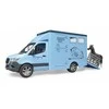 BRUDER MB Sprinter gyvūnų vežėjas su arkliu, 02674