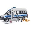 Bruder Rinkinys „Mercedes-Benz Sprinter“ policijos rinkinys su figūrėle ir šviesos/garso moduliu