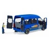 BRUDER 1:16 MB Sprinter Transfer automobilis su vairuotoju, 02681