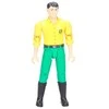 BRUDER traktorius John Deere Lawn su priekaba ir sodininku, 62104