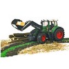 Žaislinis traktorius Bruder BR-03041 / 4001702030414, žalias