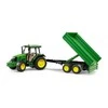 BRUDER John Deere 5115 M su priekaba 02108