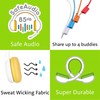 Buddyphones Ausinės vaikams 3+ 85dB su mikrofonu School+ mėlyna