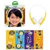 Buddyphones Prijunkite geltonas ausines