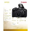Canon EOS R50 + RF-S 18-45 IS STM + RF-S 55-210MM F5-7.1 IS STM (Juodas)