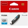 Canon CLI-531C (6119C001) Rašalinė kasetė, Žydra