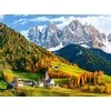 Castorland Dėlionė 2000 vnt. - Šv. Magdalenos bažnyčia, Dolomitai