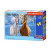 Castorland dėlionė THE WINTER HORSES 260 det.