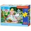 Castorland Dėlionė 60 vnt. - Princesė su gulbe