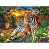 Castorland Dėlionė 2000 vnt. - Tigrų šeima