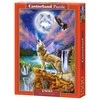 Castorland Dėlionė 1500 vnt. - Staugiantis vilkas