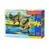 Castorland Dėlionė 70 vnt. - Dinozaurai