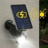 CE Outdoor SOL1801S Dummy Saulės IR apsaugos CCTV kamera su mirksinčiu raudonu LED diodu judesio jutikliu, stebėjimas su priedais patalpose lauke
