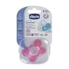CHICCO PHYSIO COMFORT Silikoonist lutt, 6-12m (Roosa)