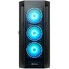 CHIEFTEC APEX A-RGB žaidimų važiuoklė E-ATX Juodas