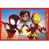 Dėlionė Clementoni CLE Cubi klocki 6 Spidey_Jo nuostabūs draugai 40661