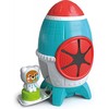 Clementoni sensorinis žaislas su kaladėlėmis "Space Rocket"