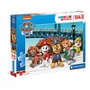 Clementoni Dėlionė 104 vnt. - Šunyčiai patruliai (PAW Patrol)