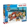 Clementoni Dėlionė 104 vnt. - Šunyčiai patruliai (PAW Patrol)