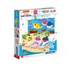 Dėlionė Clementoni Puzzle 2x20 dalys Super spalva Baby Shark