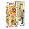 Clementoni dėlionė - ūgio matuoklė "The Bugs' House" 30 pcs