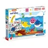 Dėlionė Clementoni CLE galvosūkis 60 HappyColor Baby Shark 26093