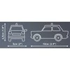 Cobi Cars Trabant 601 Police
