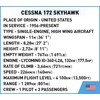 COBI Cessna 172 Skyhawk konstruktorius 1:48, balta–mėlyna (26622)