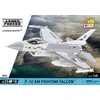 Cobi COBI 5896 ginkluotųjų pajėgų F-16AM Fighting Falcon daugiafunkcis lėktuvas 425 blokai