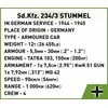 Cobi Klocki istorinė kolekcija Sd.Kfz. 234/3 stuburo