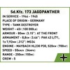 Cobi Klocki Historical Collection WWII Sd.Kfz.173 Jagdpanther 950 klocki