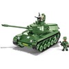 Konstravimo žaidimai – Vietnamo karo tankas M41A3 Walker Bulldog – 625 vnt. – 2 Cobi figūrėlės