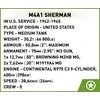 Cobi Klocki M4A1 Sherman 663 blokai