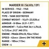 COBI – Constructor Marder III Sd.Kfz.139 Company of Heroes 3, 1/35,